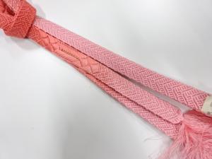 未使用品　正絹　手組帯締め